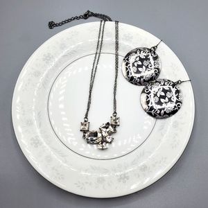 Earrings and Necklace Set